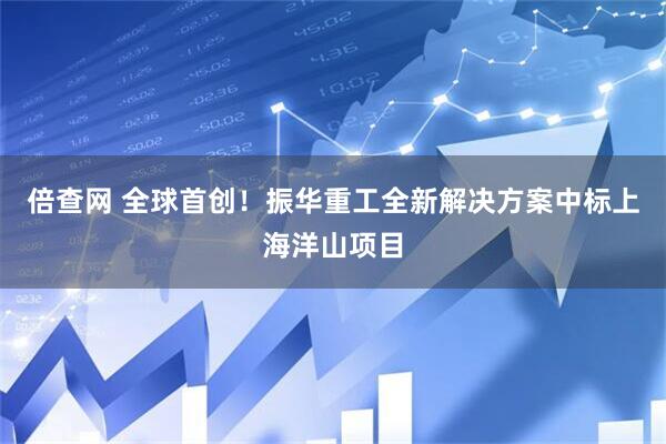 倍查网 全球首创！振华重工全新解决方案中标上海洋山项目